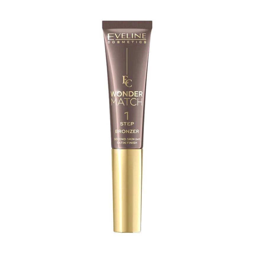 Уцінка! Ультракремовий бронзер для обличчя Eveline Cosmetics Wonder Match Bronzer 01, 14 мл